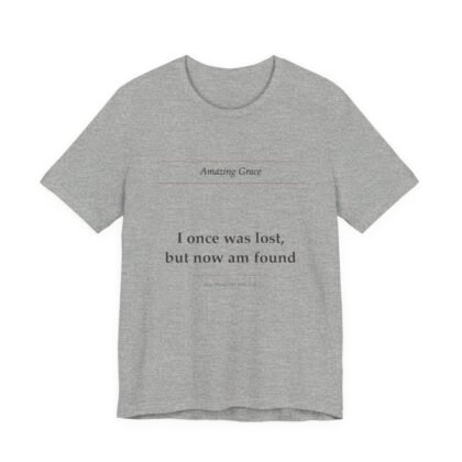 Athletic Heather Amazing Grace Tee
