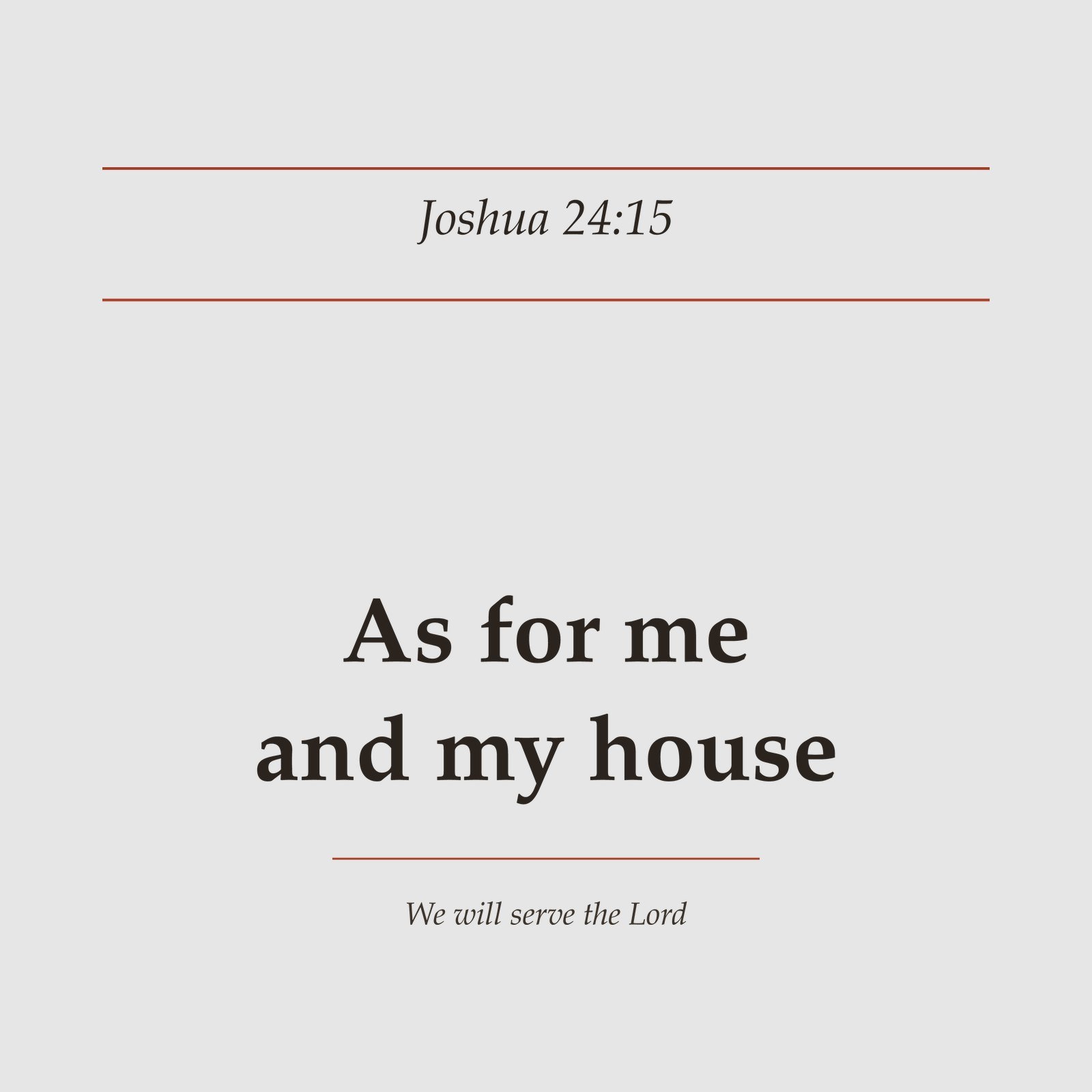 Joshua 24:15 Hoodie