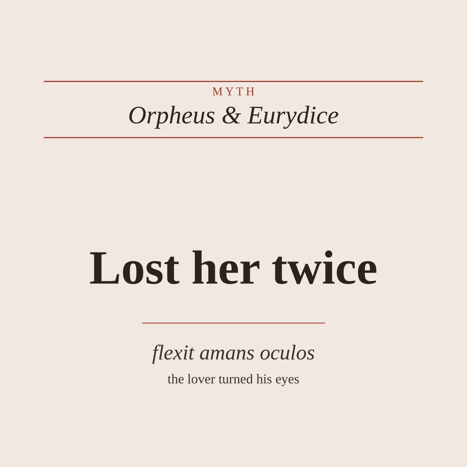 Lost Her Twice Tee