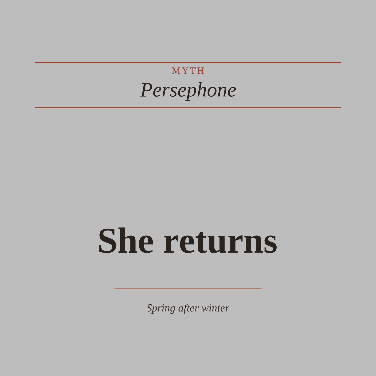 Persephone Tee