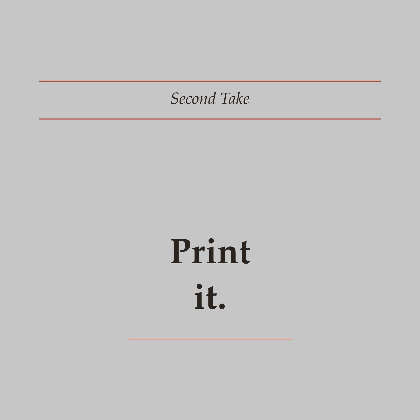 Print It Hoodie